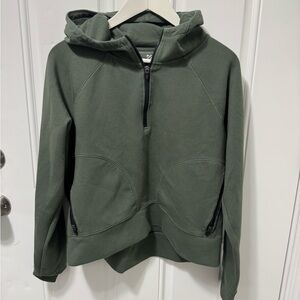 DSG Green 1/4 Zip Up Hoodie. Women’s Size Large